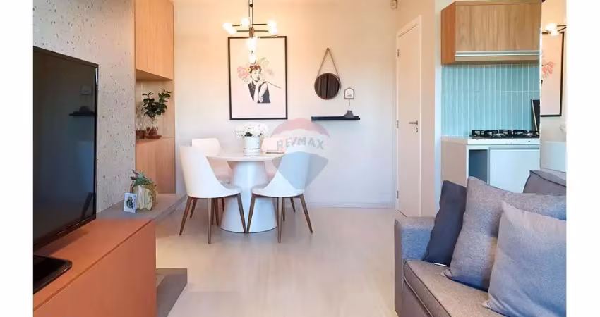 Apartamento de 2 dormitórios com sacada e churrasqueira, próximo ao Shopping Gravataí