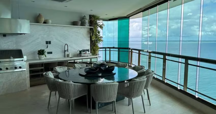 Apartamento 4 quartos para venda em salvador, vitória, 4 dormitórios, 4 suítes, 7 banheiros, 6 vagas