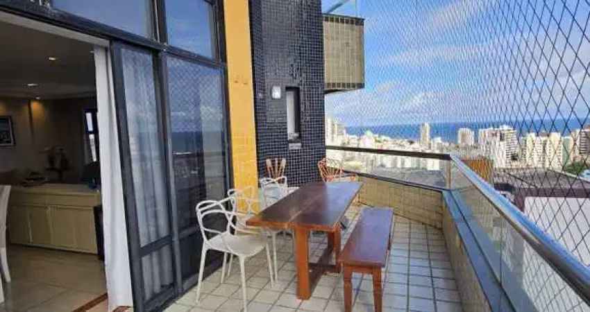 Apartamento 4 quartos para venda em salvador, pituba, 4 dormitórios, 3 suítes, 4 banheiros, 4 vagas
