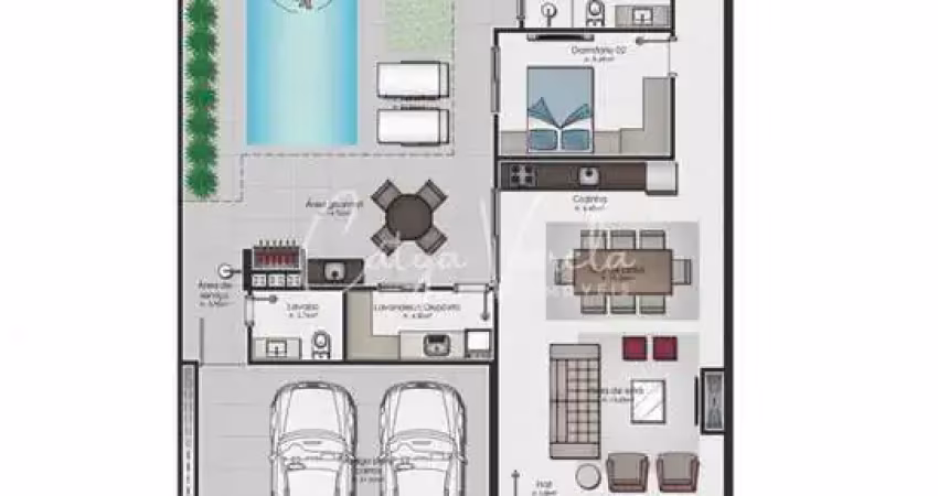 Apartamento com 3 quartos à venda na Rua do Camarão, Balneário Rosa do Mar, Passo de Torres