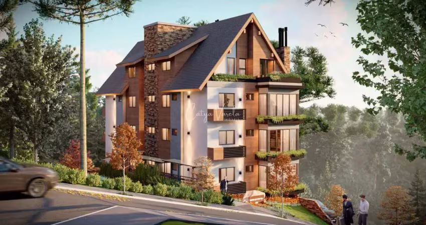 Apartamento com 2 quartos à venda na Almiro Drecksler, 200, Vale das Colinas, Gramado
