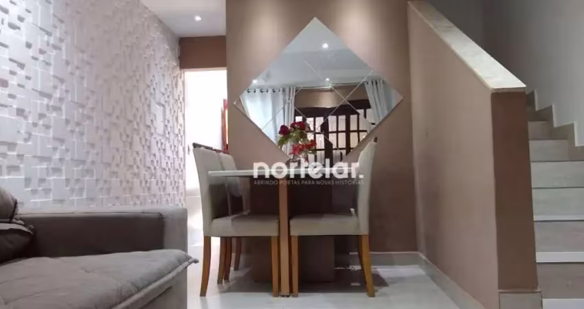 Sobrado com 3 dormitórios à venda, 120 m² por r$ 600.000,00 - conjunto residencial vista verde - são paulo/sp