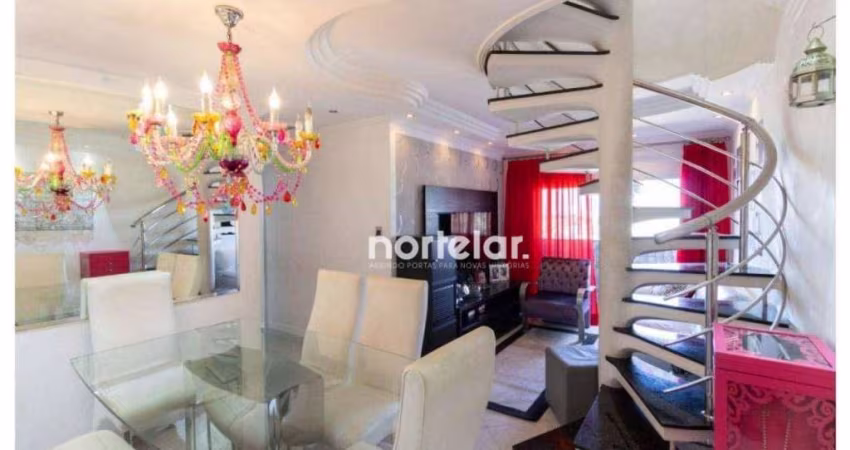 Apartamento Duplex com 3 dormitórios à venda, 176 m² por R$ 1.050.000,00 - Vila Barreto - São Paulo/SP