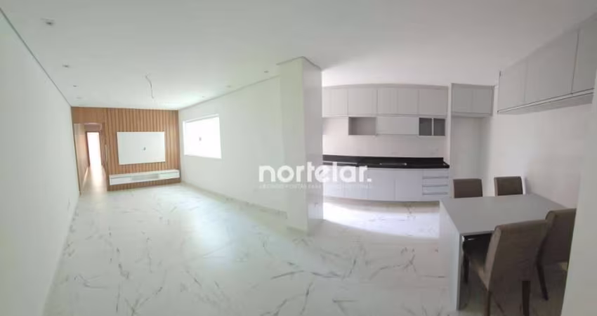 apartamento mobiliado 3 quarto 1 suite 2 vaga no barrio  campestre santo André
