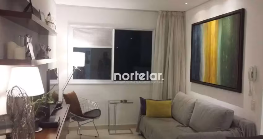 Apartamento mobiliado com 2 quartos à venda, 44 m² por r$ 350.000 - campos elíseos - são paulo/sp