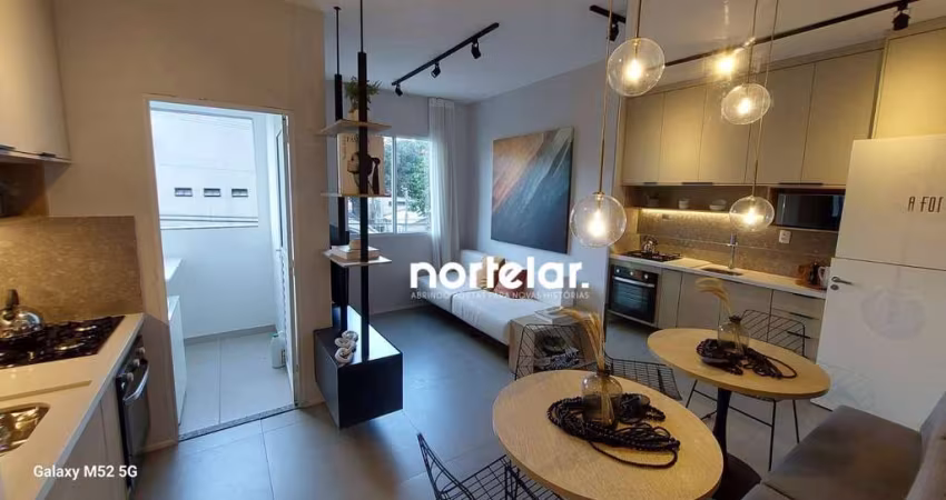 Apartamento novo a venda na freguesia 44m² 2 dormitorio 1 vaga anda alta sacada