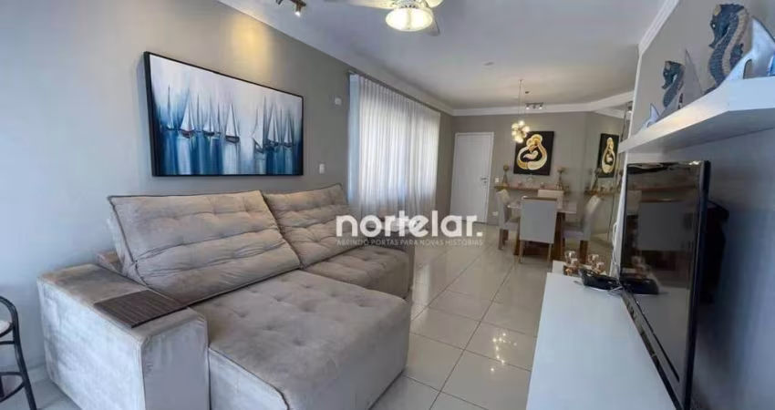 Apartamento com 4 dormitórios à venda, 124 m² por R$ 855.000,00 - Barra Funda - Guarujá/SP