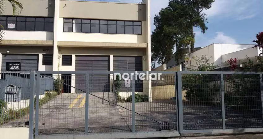 Galpão para alugar, 900 m² por r$ 37.805,00/mês - tamboré - barueri/sp
