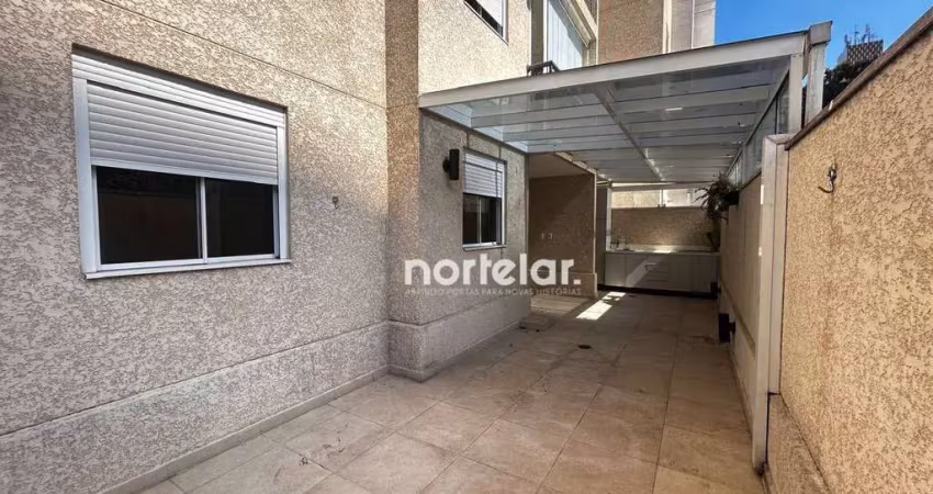 Apartamento garden  com 2 dormitórios à venda, 80 m² por r$ 640.000 - jardim íris - são paulo/sp
