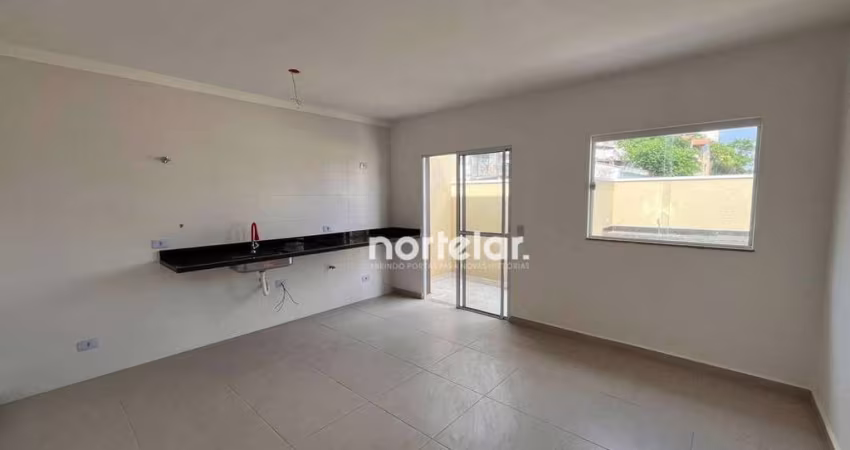 Condomínio novo com 14 apartamentos de 40 a 44, coberturas com 57 metros quadrados de área construída + terraço de 35 metros quadrados com churrasquei
