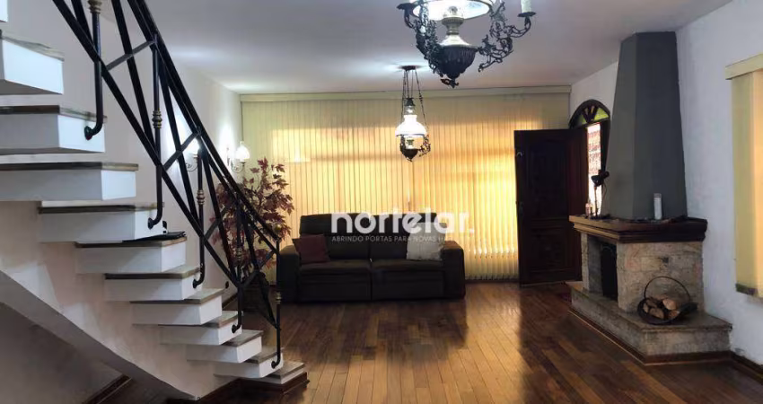 Lindo Sobrado com 3 dormitórios com 1 suíte e edícula à venda, 276 m² por R$ 1.900.000