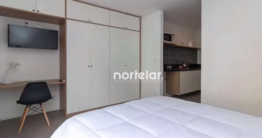Studio com 1 dormitório à venda, 27 m² por r$ 390.000,00 - santa cecília - são paulo/sp