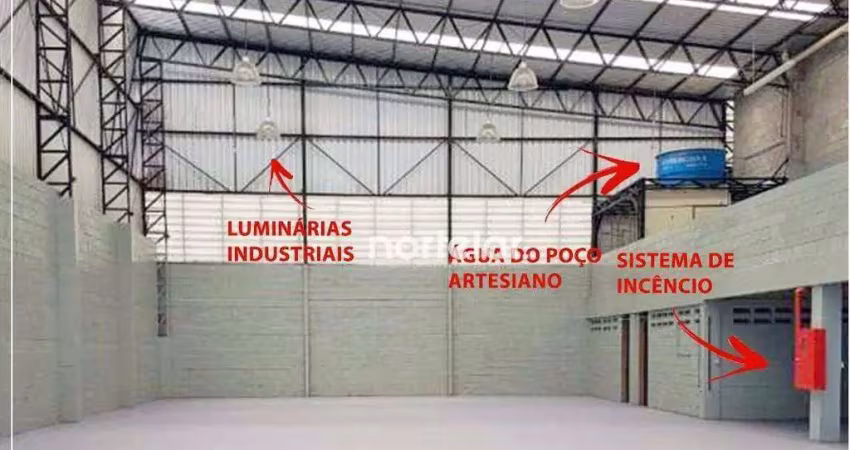 Galpão à venda, 1000 m² por r$ 4.000.000,00 - laranjeiras - caieiras/sp