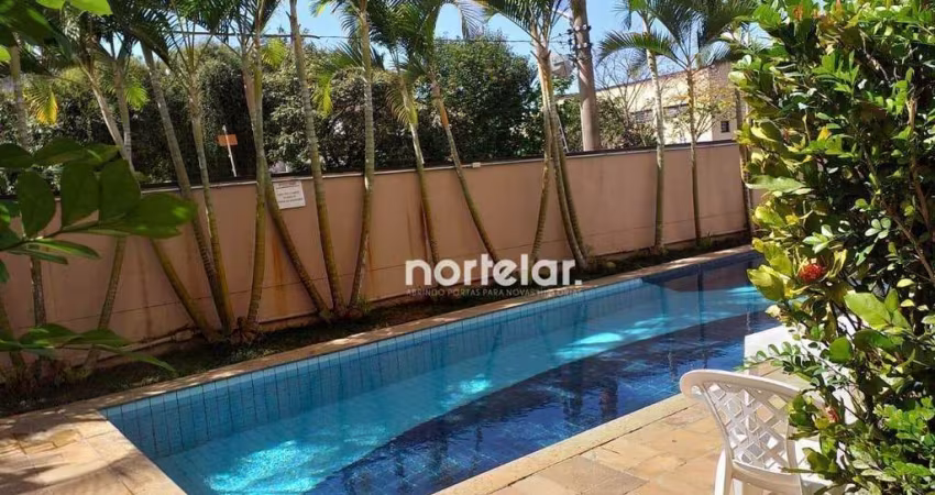 Apartamento com 2 dormitórios para alugar, 50 m² por R$ 2.254,17/mês - Vila Roque - São Paulo/SP