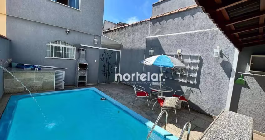 Sobrado com 3 dormitórios à venda, 190 m² por r$ 855.000,00 - jardim bonfiglioli - são paulo/sp