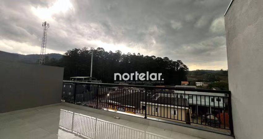 Cobertura com 2 dormitórios para alugar, 90 m² por R$ 1.850,00/mês - Jardim Vista Alegre - São Paulo/SP
