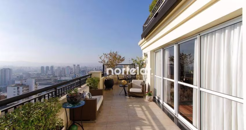 Cobertura com 4 dormitórios à venda, 326 m² por R$ 3.900.000,00 - Perdizes - São Paulo/SP