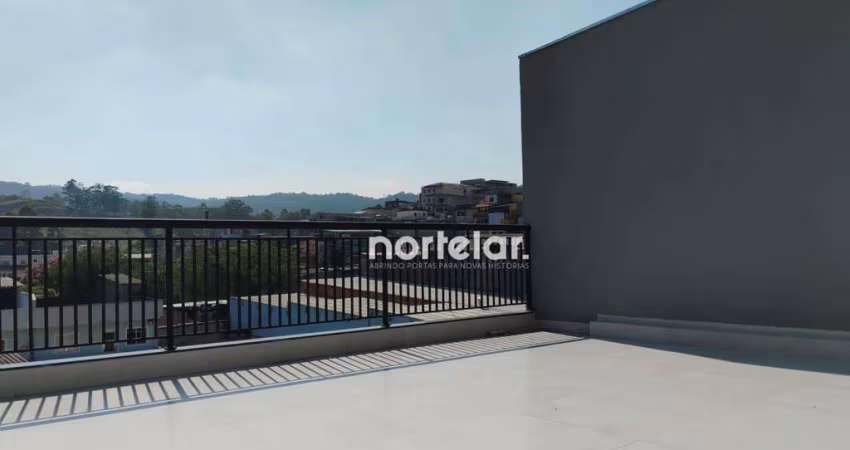 Cobertura com 2 dormitórios para alugar, 90 m² por R$ 1.850,00/mês - Jardim Vista Alegre - São Paulo/SP