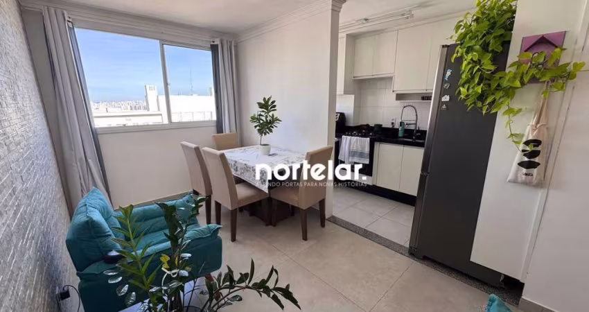 Apartamento com 2 dormitórios para alugar, 43 m² por R$ 2.754,53/mês - Jardim Íris - São Paulo/SP