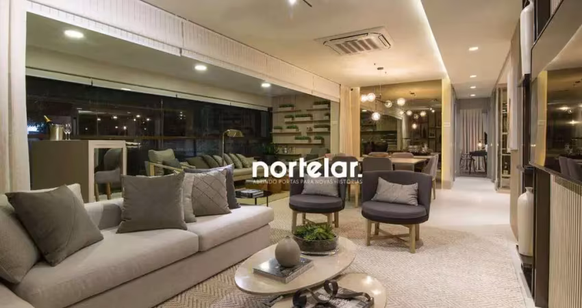 Apartamento com 3 dormitórios à venda, 131 m² por r$ 2.500.000,00 - bela aliança - são paulo/sp