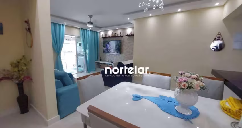 Apartamento com 2 quartos à venda, 86 m² por r$ 580.000 - vila caiçara - praia grande/sp