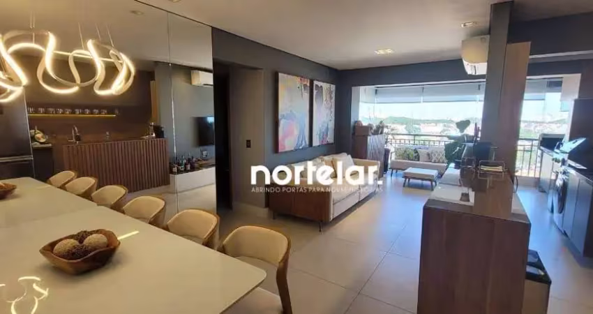 Apartamento porteira fechada com 3 dormitórios à venda, 74 m² por r$ 900.000 - vila mangalot - são paulo/sp