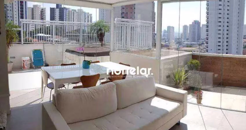 Cobertura com 2 dormitórios à venda, 167 m² por r$ 1.950.000,00 - vila ipojuca - são paulo/sp