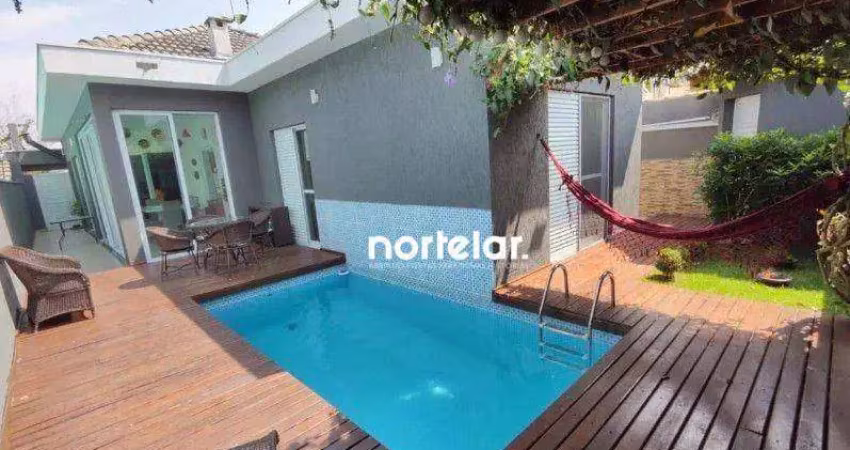 Casa térrea com 3 quartos à venda, 170 m² - new ville - santana de parnaíba/sp