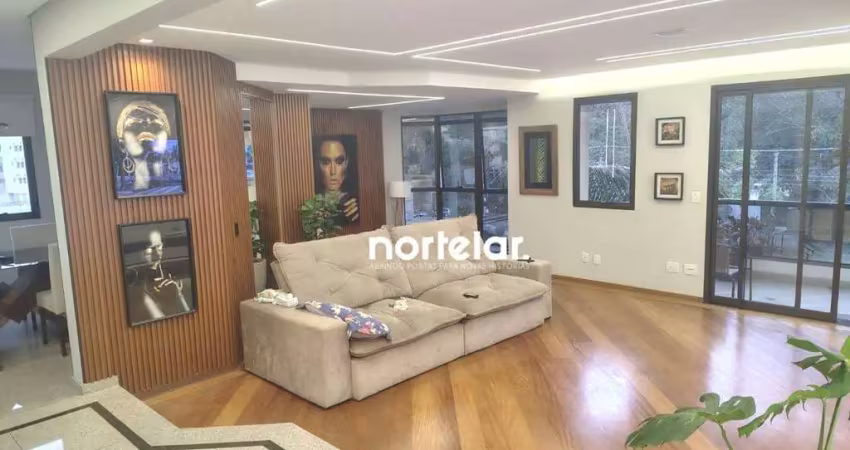 Apartamento com 4 dormitórios à venda, 250 m² por r$ 2.350.000,00 - horto florestal - são paulo/sp
