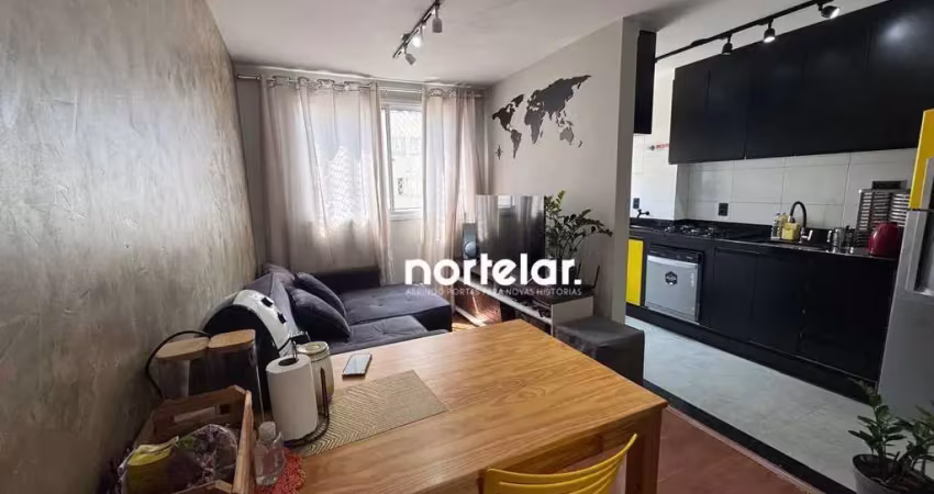 Apartamento semi-mobiliado com 2 dormitórios para alugar, 44 m² por r$ 3.020/mês - jardim íris - são paulo/sp