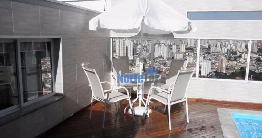 Cobertura com 3 dormitórios à venda, 134 m² por r$ 1.150.000 - vila nova cachoeirinha - são paulo/sp..