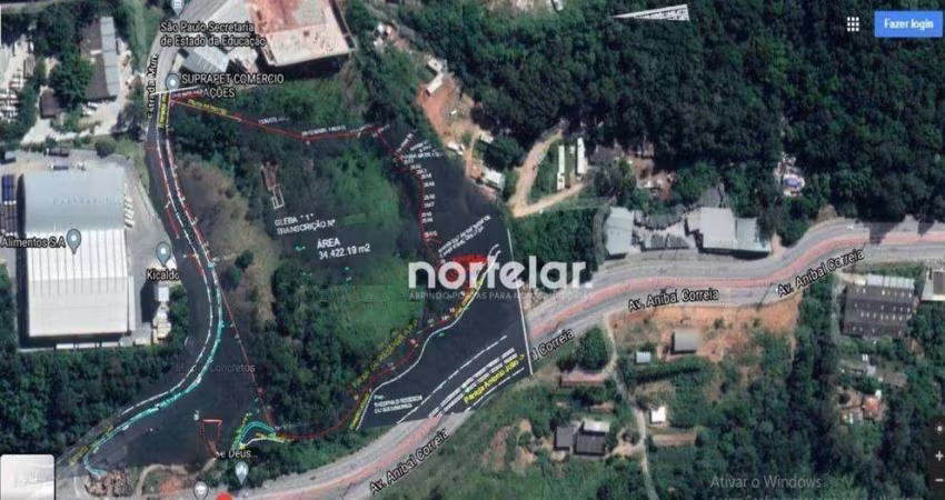 Terreno à venda, 34422 m² - Parque Viana - Barueri/SP