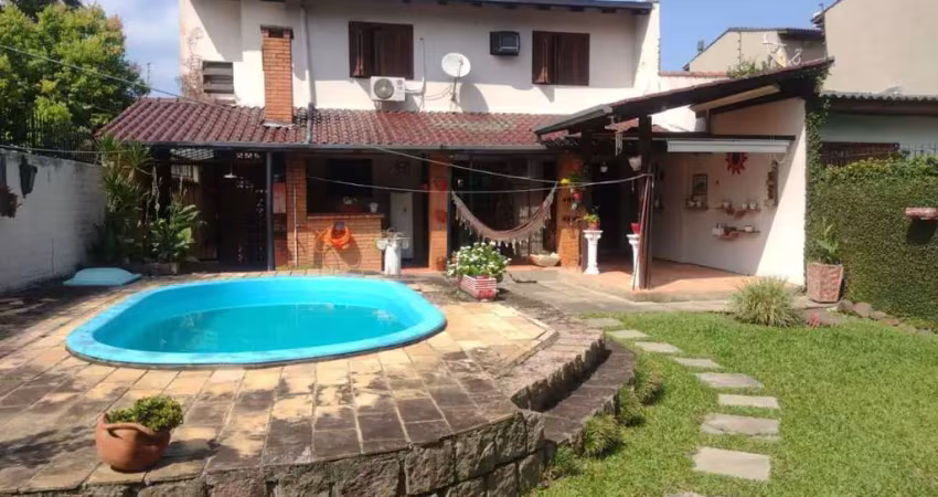 Casa com 3 dormitórios à venda, 235 m²- guarujá - porto alegre/rs