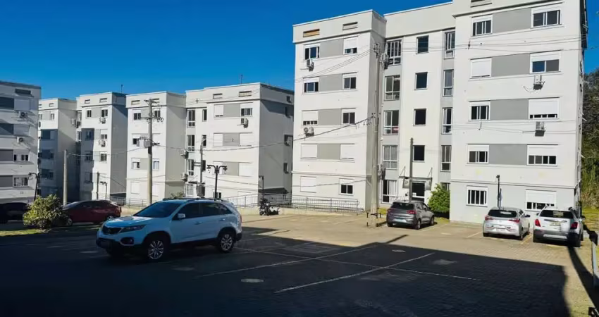 Apartamento 02 dormitórios semi mobiliado com 01 vaga de garagem.