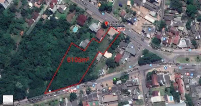 Terreno à venda na Avenida Rodrigues da Fonseca, 1883, Vila Nova, Porto Alegre