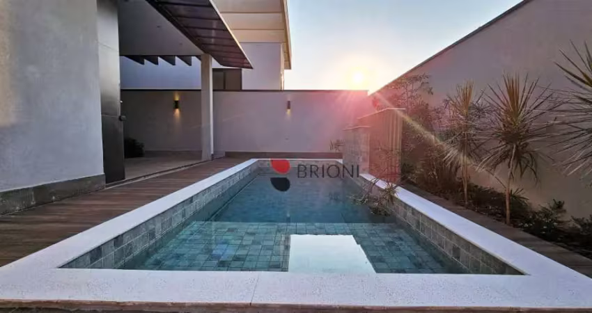 Casa a venda em condomínio quinta dos ventos 193m² 3 quartos/suítes , em ribeirão preto/sp i imobiliária em ribeirão preto i brioni imóveis
