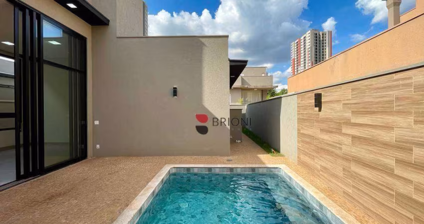 Casa alto padrão, com 149m², 3 quartos (suítes), à venda no Condomínio Quinta da Prima Vera em Ribeirão Preto/SP I Imobiliária Brioni imóveis