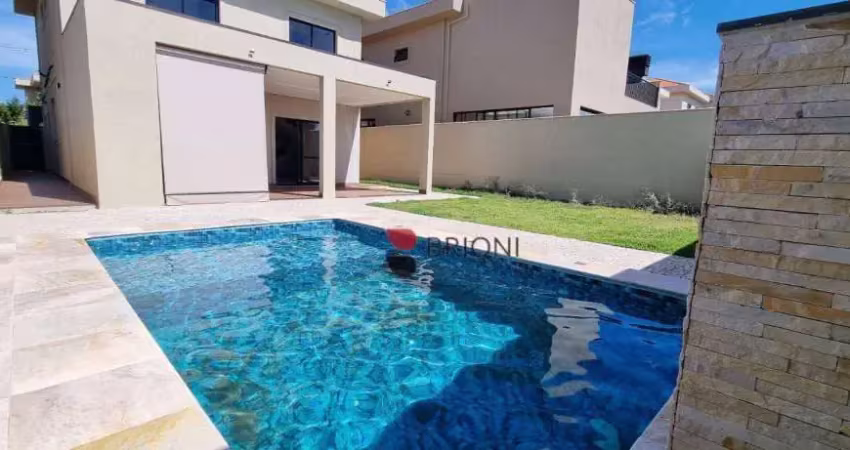 Sobrado com 236m², 3 quartos/suíte, à venda em condomínio vila formosa, vila do golfe  em ribeirão preto/sp i brioni imóveis