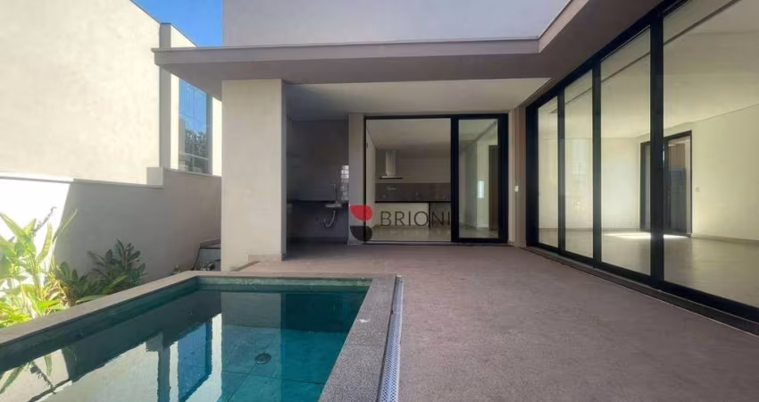 Casa sobrado alto padrão com 268 m², 4 quartos suites à venda no Condomínio Terras de Florença em Ribeirão Preto/SP I Imobiliária Brioni imóveis
