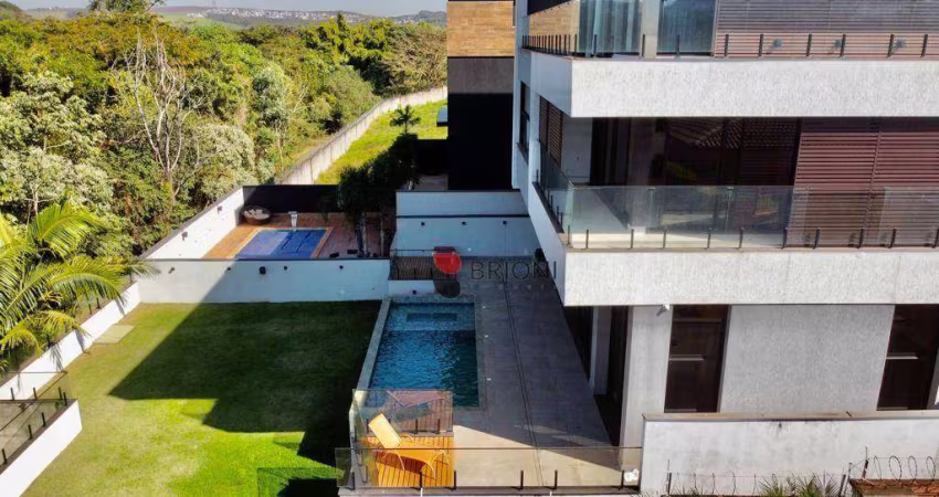 Sobrado alto padrão, com 600m², 4 quartos/suítes, à venda no Condomínio Arara Vermelha em Ribeirão Preto/SP I Imobiliária Brioni imóveis