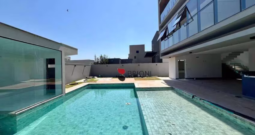 Casa alto padrão com 489m², 4 quartos/suítes à venda no condomínio alphaville 3 em ribeirão preto/sp i imobiliária brioni imóveis