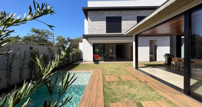 Casa sobrado alto padrão com 274 m², 03 quartos à venda no Condomínio Alto do Castelo em Ribeirão Preto/SP I Imobiliária Brioni imóveis