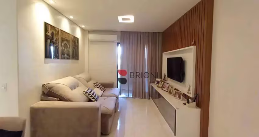 Apartamento alto padrão com 84m², 3 quartos à venda no edifício monte carlo em ribeirão preto/sp i imobiliária brioni imóveis