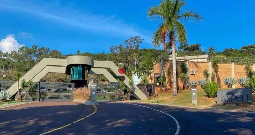Terreno à venda no condomínio aspen, em ribeirão preto/sp i imobiliária em ribeirão preto i brioni imóveis