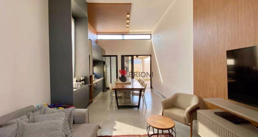 Casa com 3 dormitórios à venda, 157 m² por R$ 1.050.000,00 - Portal da Mata - Ribeirão Preto/SP