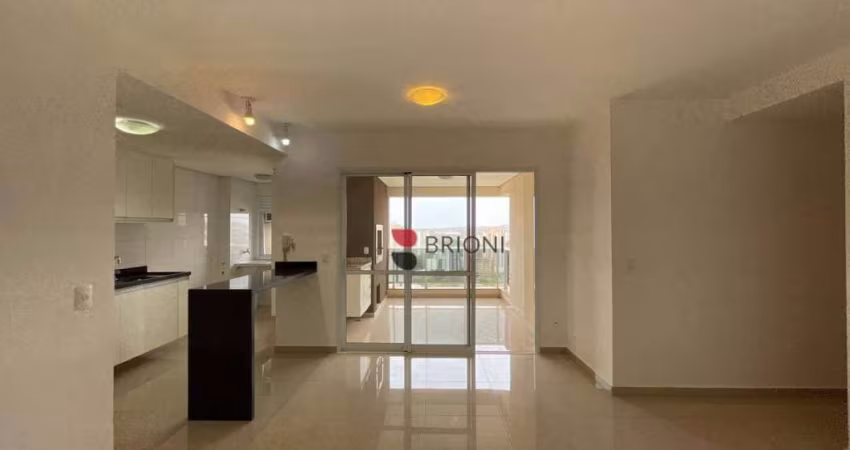 Apartamento com 2 dormitórios para alugar, 90 m² por R$ 5.622,20/mês - Bosque das Juritis - Ribeirão Preto/SP