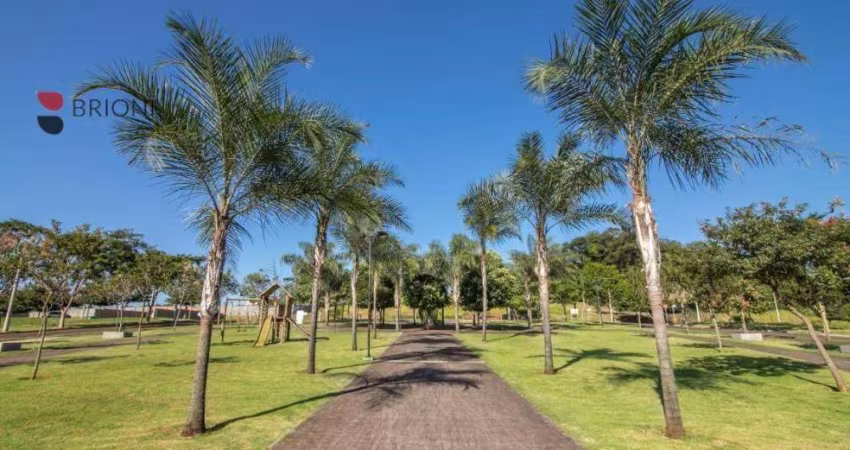 Terreno com 402m², à venda no Condomínio Terras de Santa Marta em Ribeirão Preto/SP I Imobiliária Brioni imóveis