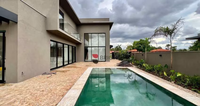 Casa sobrado alto padrão no condomínio bela vista, à venda em ribeirão preto/sp.