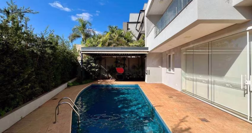 Casa sobrado alto padrão em Condomínio Alphaville 3, 379 m², 3 suítes para locação ou venda em Ribeirão Preto/São Paulo Imobiliária Brioni imóveis