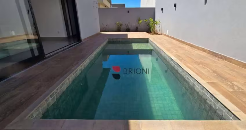 Casa térrea alto padrão com 182m², 3 suíte, condomínio quinta dos ventos à venda, em ribeirão preto/sp i imobiliária em ribeirão preto brioni imóveis